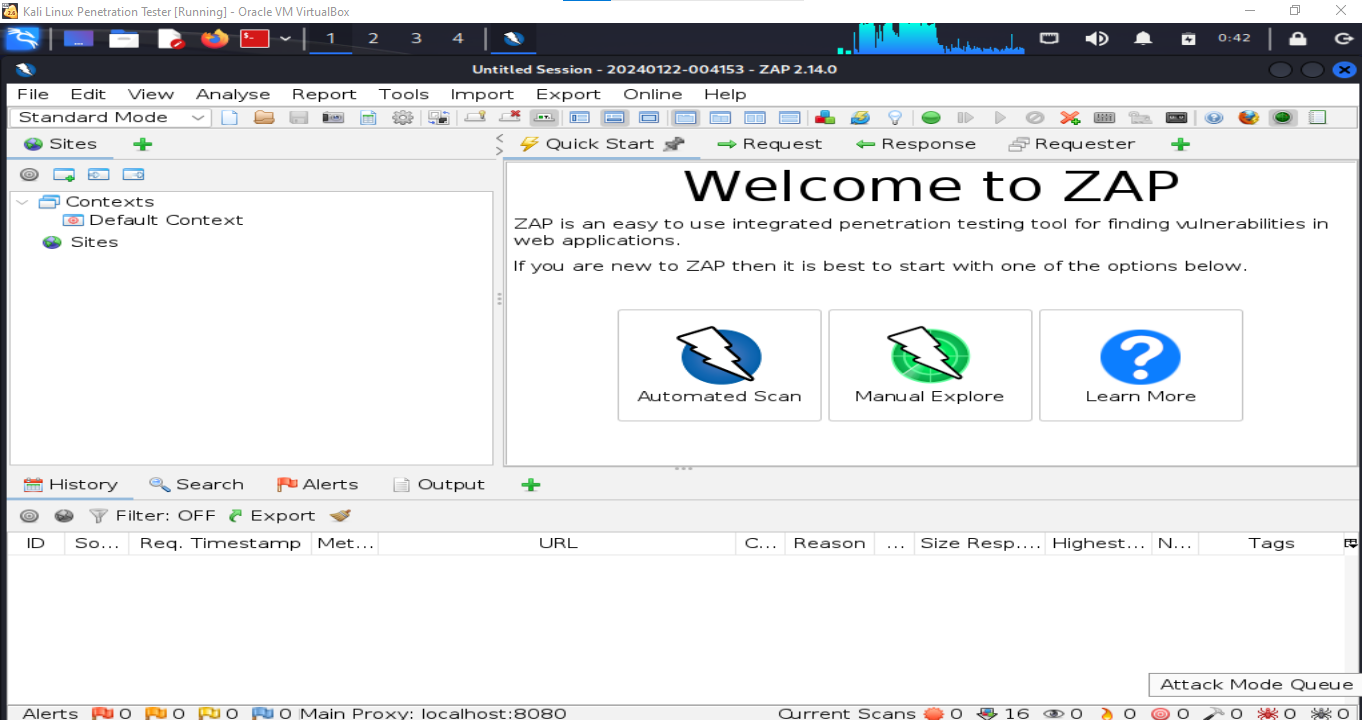 Sweshi's Cyber Security Tutorials | owasp (zap)zed attack proxy tutorial